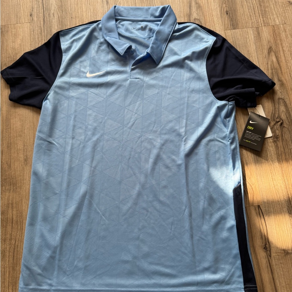 Nike Men's Blue Polo Shirt